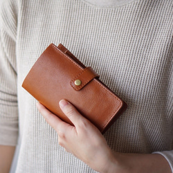 Half Wallet ／LIGHTBROWN　MADE TO ORDER　 第5張的照片