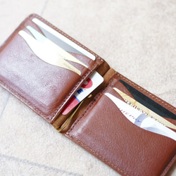 MONEY CLIP COIN 　TAN 　MADE TO ORDER 第6張的照片