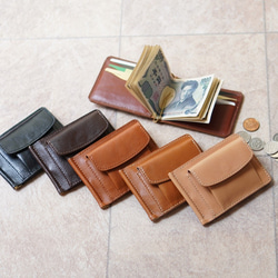 MONEY CLIP COIN 　TAN 　MADE TO ORDER 第8張的照片