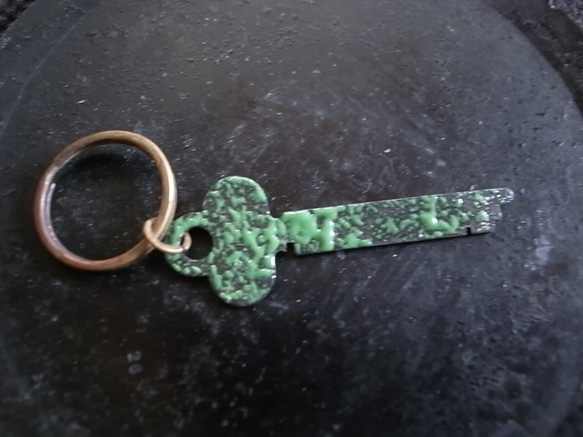 Key holder green 1枚目の画像