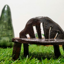 森の中のベンチ（陶木とベンチ） 4枚目の画像