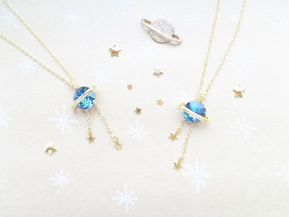 ✨土星ネックレス✨ ネックレス・ペンダント liberta 通販