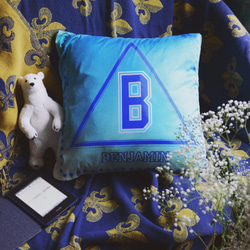 客製化抱枕 / 枕頭套 (一對兩個) ♥ 水彩系列 | 自選英文字母 雙面印製 獨特心意 個性禮物 專屬訂單 第3張的照片