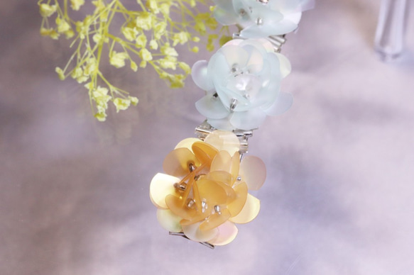 バレッタ　☆☆彡　お花が並びました！！ 3枚目の画像