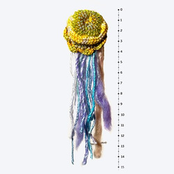 Jelly Fish Brooch / Yellow 4枚目の画像