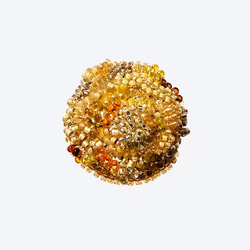 Brooch of Autumn / Assorted Yellow 2枚目の画像