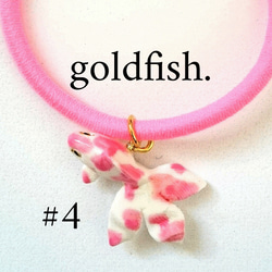 goldfish #4.金魚のブレスレット 1枚目の画像