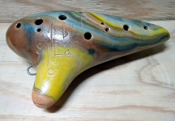 SinLaオカリナ　アルトC　 陶製　手工品　楽器 1枚目の画像