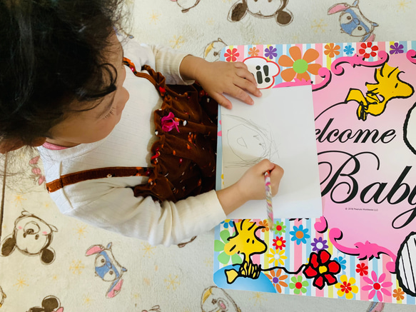 木製コップにお絵かき　敬老感謝　父の日　母の日　子どものかわいい絵や字を送りませんか？　 5枚目の画像