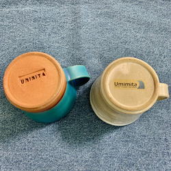 Umimita マグカップ2つセット（綺麗な青い海と白い砂浜） 5枚目の画像