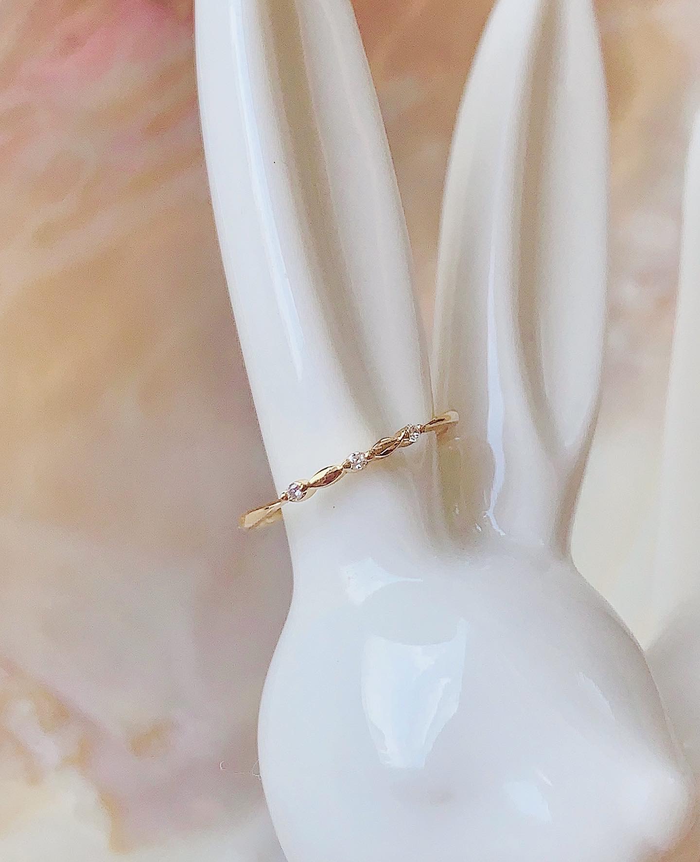 両面ピンキーリング