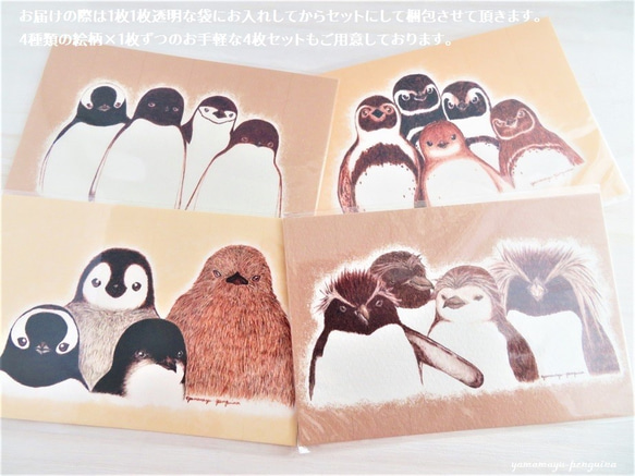 PENGUIN BIG 4 ポストカード【8枚セット】 5枚目の画像