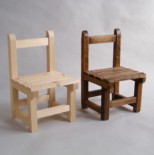 昭和学童椅子（子供椅子／完成品） 3枚目の画像
