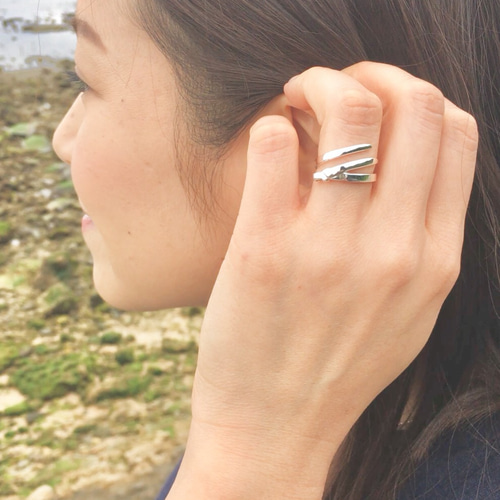 髑髏名誉指輪　フリーサイズ 髑髏名誉指輪 ドイツスカルリング ミリタリーリングレプリカ