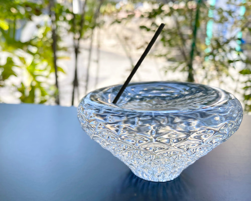 en.glassdesign　お香たて 0_63e29dfd8a1a9b7f10dd5a76c065
