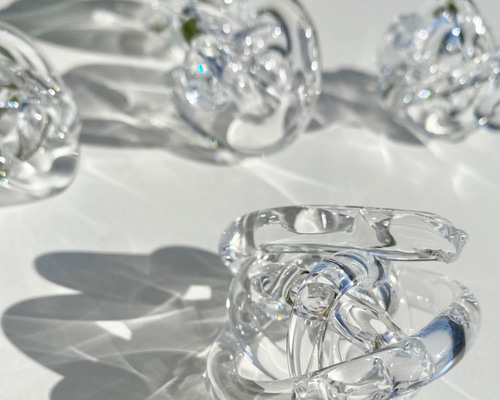 ガラスの剣山(花留め) その他インテリア雑貨 sun glass studio 通販