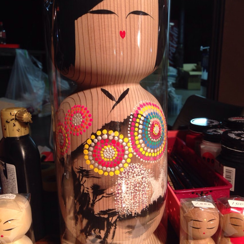 秋田銀行 アコちゃん こけし 又五郎作 秋田銀行 アコちゃん こけし 又