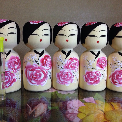 秋田銀行 アコちゃん こけし 又五郎作 秋田銀行 アコちゃん こけし 又