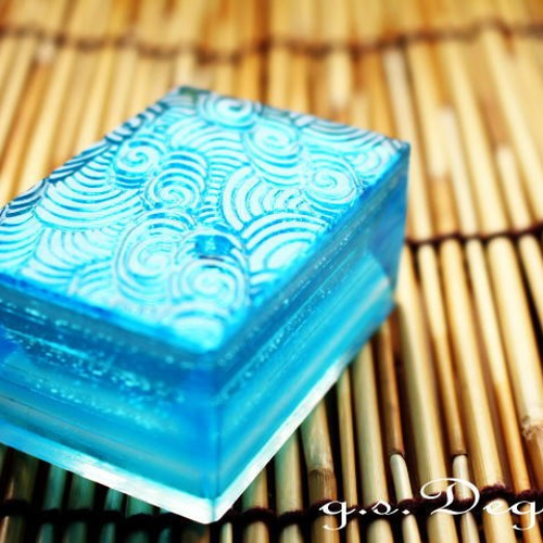 再販】書道具水差し（水滴）「水天一碧」 書道 水硝舎 すいしょうしゃ