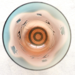【再次上架】玻璃燕子“Chidori”粉紅色藍色 第3張的照片