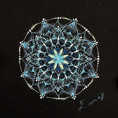 点描曼荼羅アート☆ヒーリングアート その他アート ◇ジーナのおうち