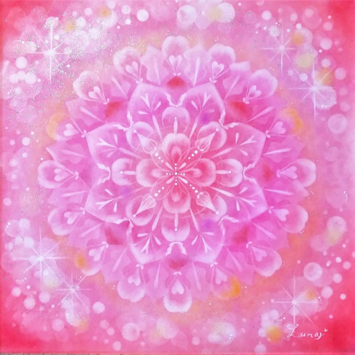 ◇貴方だけの曼荼羅アート☆パステルアート☆ヒーリングアート