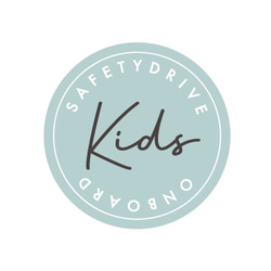 simple_logo カーステッカー　Kids on board（シールタイプ） 1枚目の画像