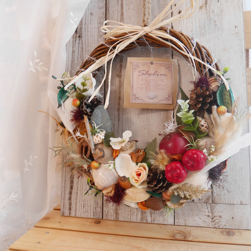 シェル リース (SW-008) リース Shelim 通販 6551444｜Creema