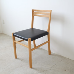 chair #5 本革 -ダイニングチェア- 2枚目の画像