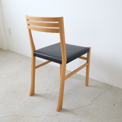 chair #5 本革 -ダイニングチェア- 3枚目の画像