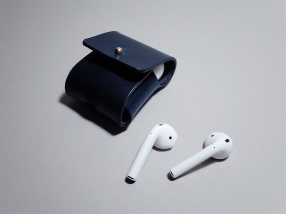 AirPods 皮革保護套 / 耳機保護殼 / 收納皮套 (13色/免費刻字) 第4張的照片