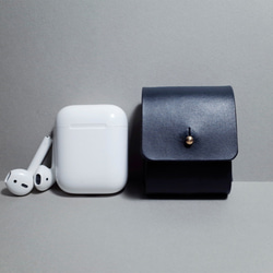 AirPods 皮革保護套 / 耳機保護殼 / 收納皮套 (13色/免費刻字) 第6張的照片