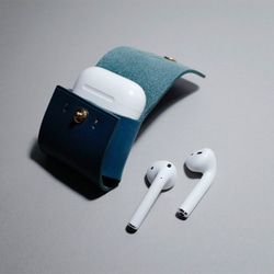 AirPods 皮革保護套 / 耳機保護殼 / 收納皮套 (13色/免費刻字) 第5張的照片