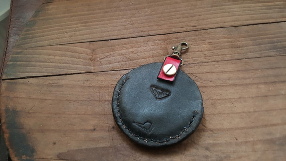 古代騎士盔甲戰士好勇敢 gogoro 鑰匙 純牛皮皮革套 第4張的照片