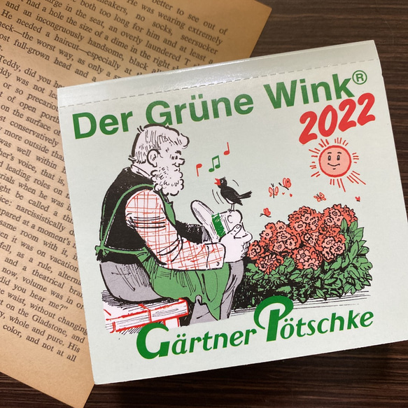ドイツ 日めくりカレンダー 2022年 1枚目の画像