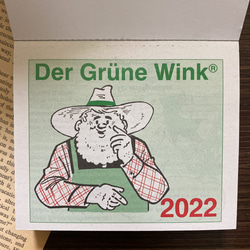 ドイツ 日めくりカレンダー 2022年 2枚目の画像