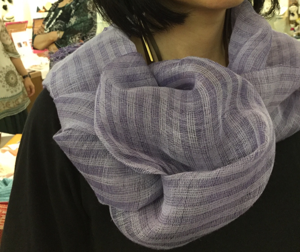 麻織物 3 (43x190)お値引きしました～