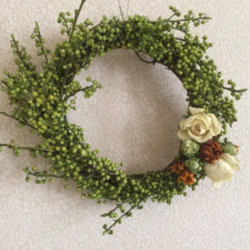 アオモジのリース リース Plaisir 321 通販 6774162｜Creema(クリーマ