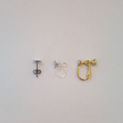 【選べるカラー】square pierce/earring 3枚目の画像