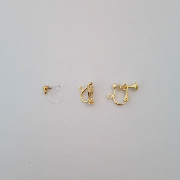 【選べるカラー】14kgf・drop pierce/earring 3枚目の画像