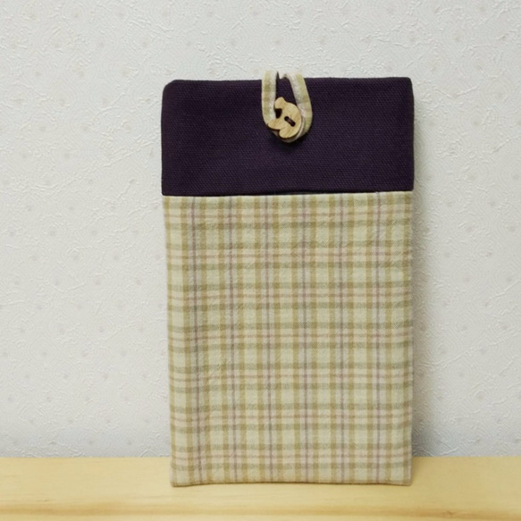 purple phone bag 1枚目の画像