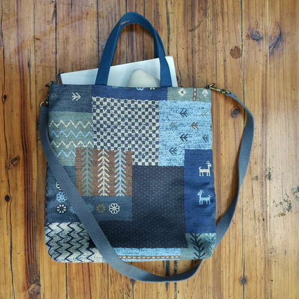 Summer blue - Porter Canvas Tote Bags 1枚目の画像