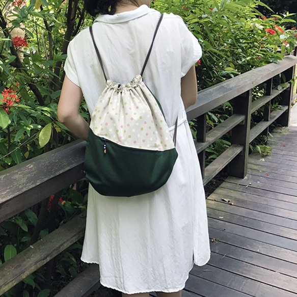 Cute drawstring backpack 2枚目の画像