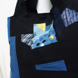 Patchwork Blue | handmade only one 2枚目の画像