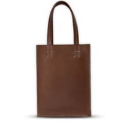 【HOYA BAG】五件式組合手提袋‧水牛革‧極簡約‧咖啡 第1張的照片