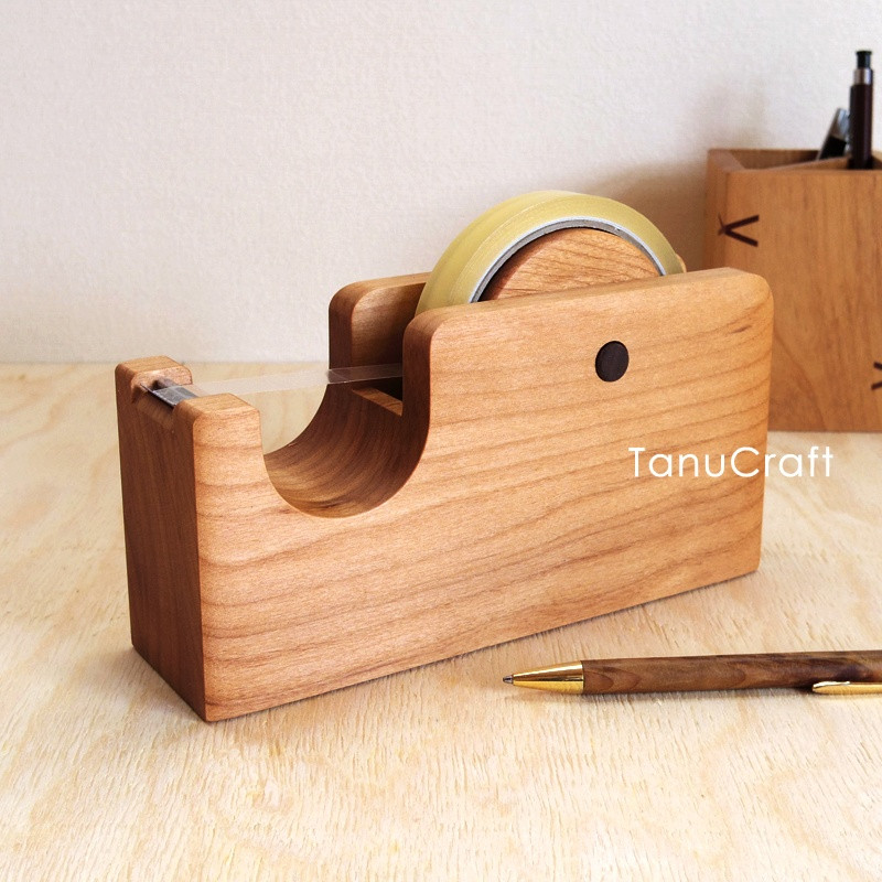 木製テープカッター