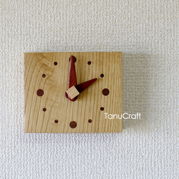 木の時計（ブロック）■クリ■ 2枚目の画像