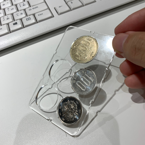 世界最薄級コインケース厚さ3mm クレジットカードサイズ 900円用 世界最薄級コインケース厚さ3mm クレジットカードサイズ 900円用