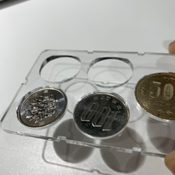 世界最薄級コインケース厚さ3mm クレジットカードサイズ 900円用 7枚目の画像