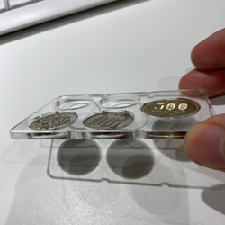 世界最薄級コインケース厚さ3mm クレジットカードサイズ 900円用 8枚目の画像